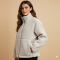 Giacca Teddy Donna in Pile Morbido – Calore in Ogni Strato