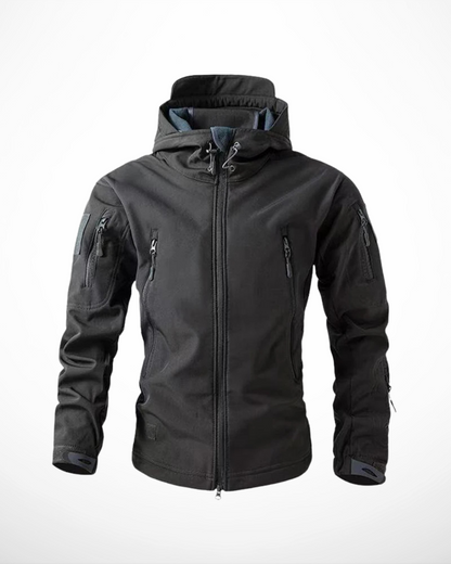 Giacca da uomo in pelle – Impermeabile – Streetwear autunnale