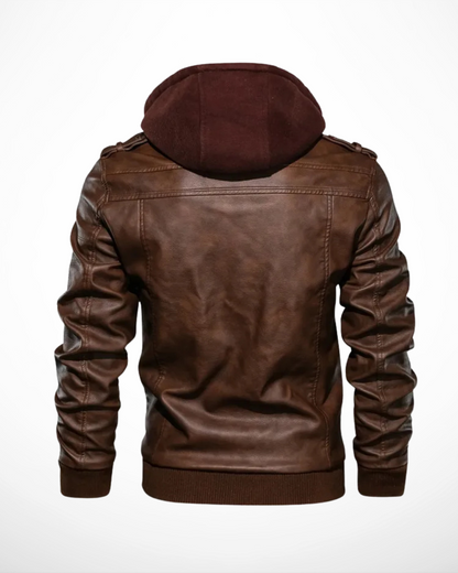 Giacca di pelle autunnale – Leggera – Perfetta per l’uso quotidiano