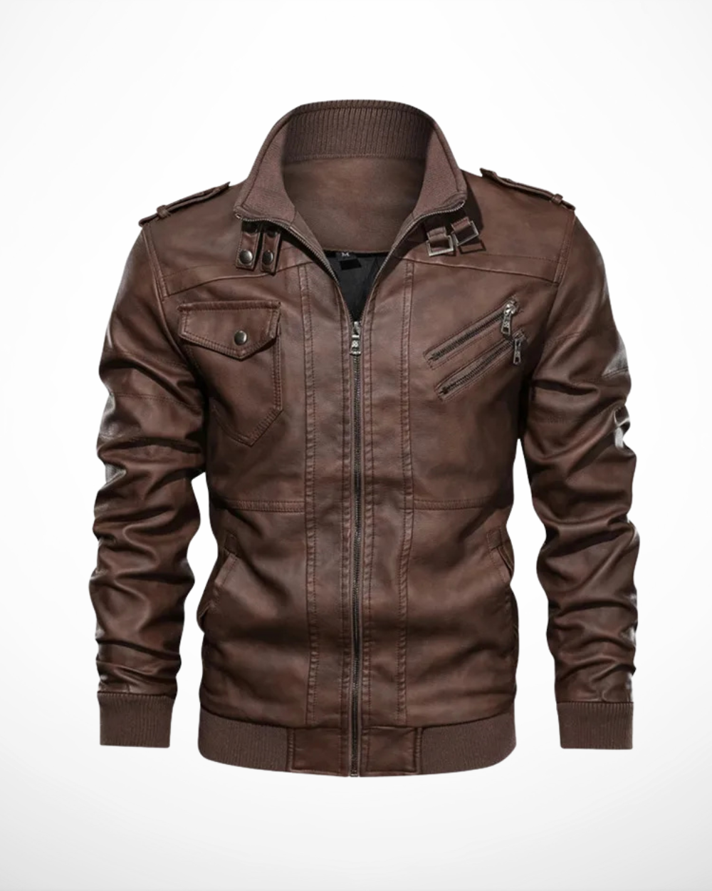 Giacca di pelle autunnale – Leggera – Perfetta per l’uso quotidiano