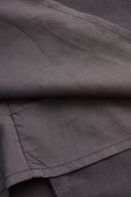 Blusa Senza Maniche con Scollo Halter e Profili a Contrasto