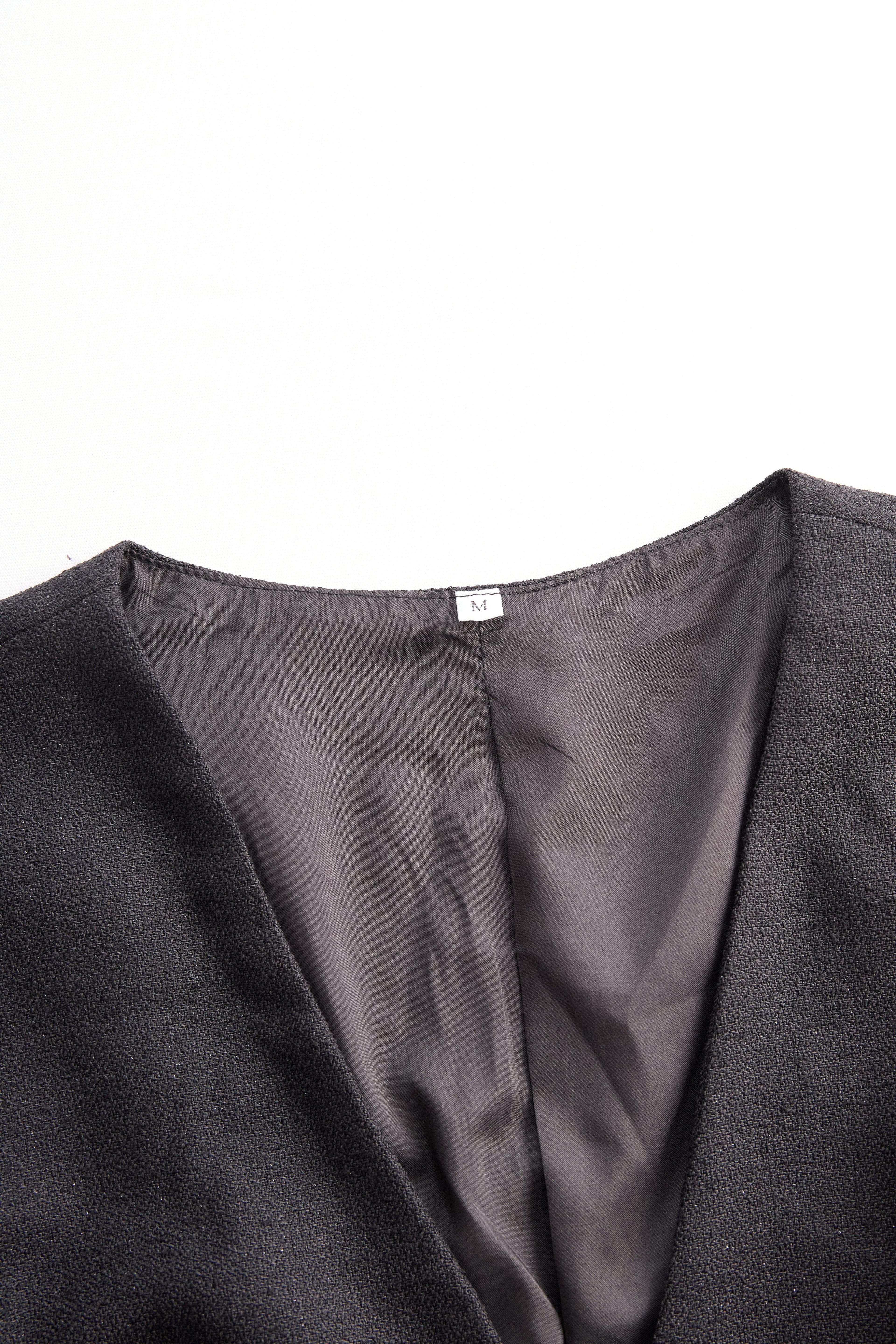 Completo Donna Due Pezzi con Gilet e Gonna Maxi con Bottoni Perla – Eleganza Raffinata & Fluida